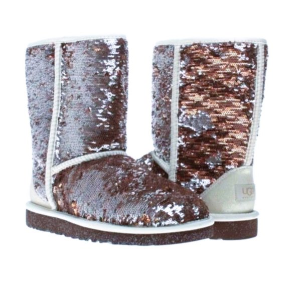 UGG Shoes - Sparkle Sequin UGG Boots - Women's Size 8